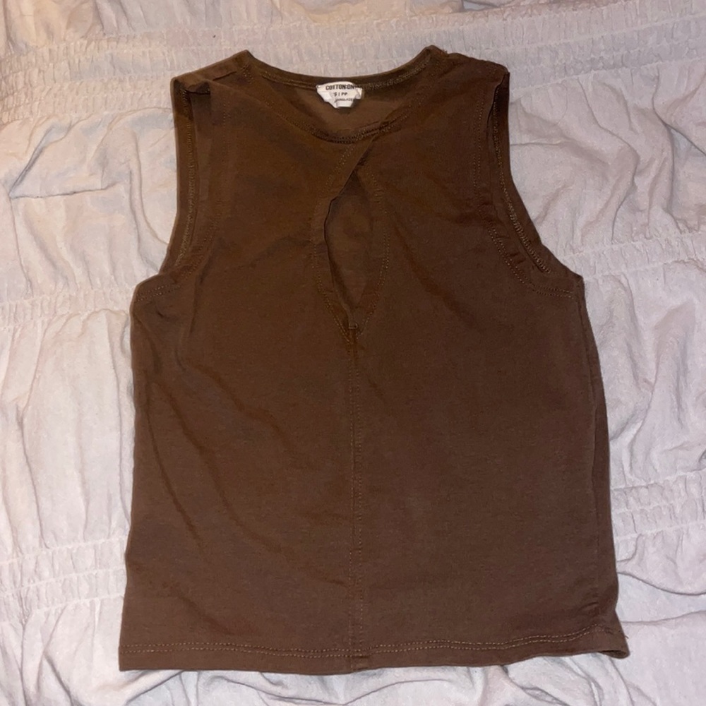 Cut Out Tank